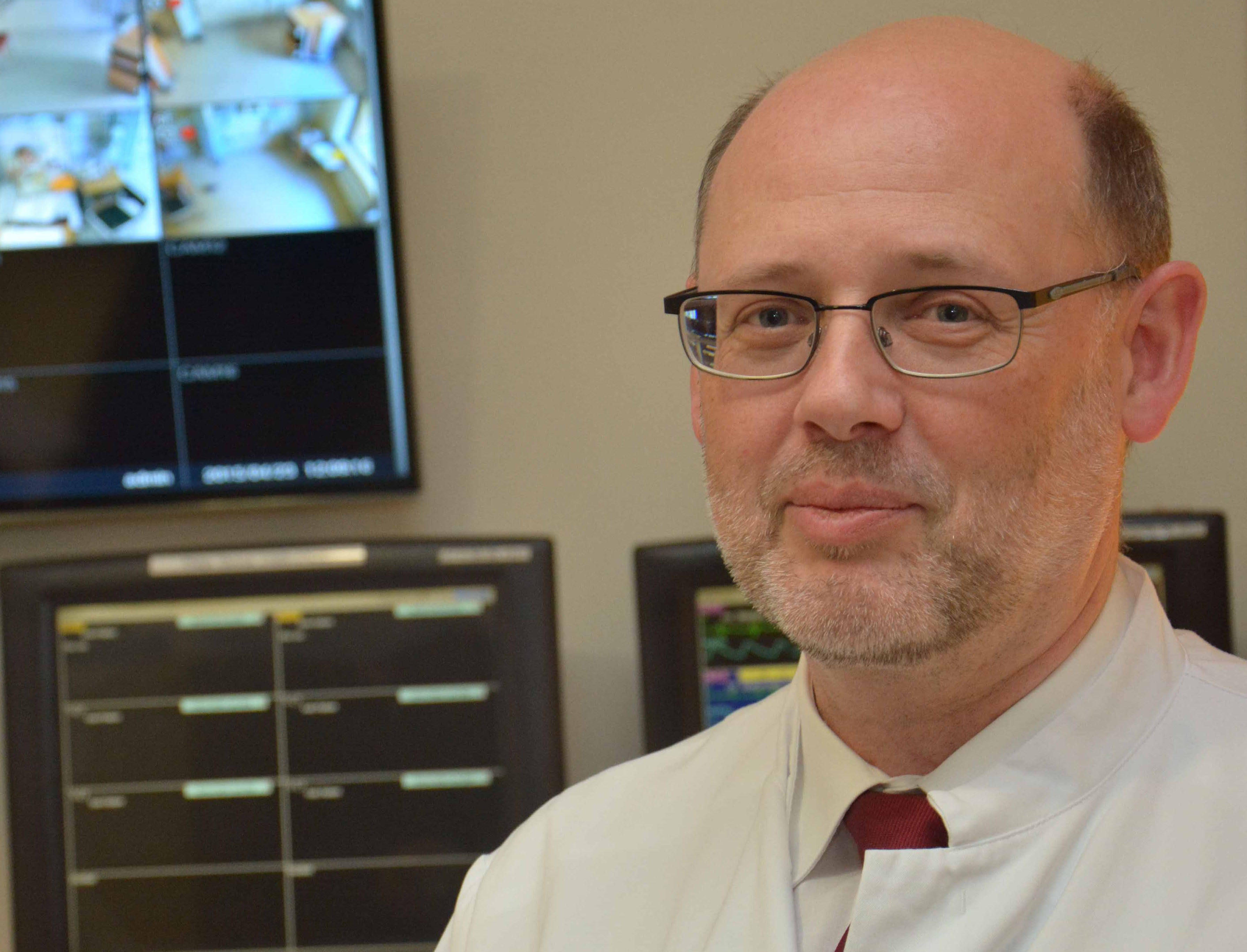 Prof. Franz Blaes, Chefarzt der Klinik für Neurologie