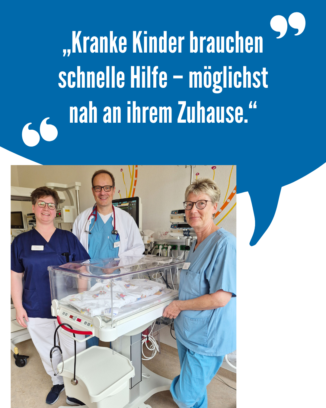 Dr. Roland Adelmann, Chefarzt der Klinik für Kinder- und Jugendmedizin