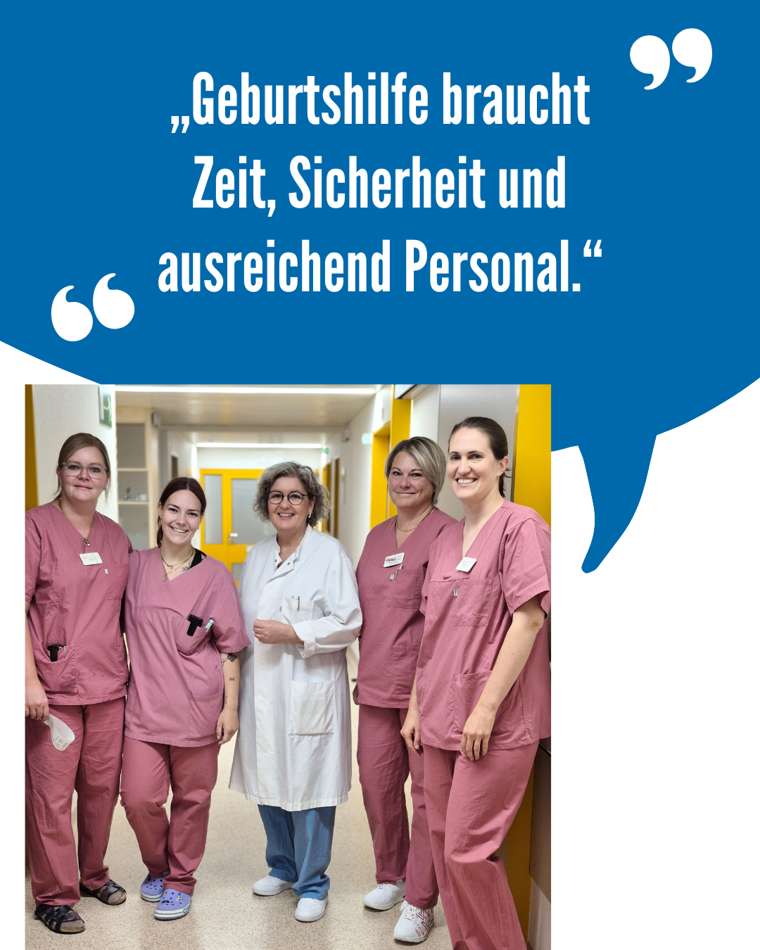 Dr. Anja Weishap, Chefärztin der Klinik für Frauenheilkunde und Geburtshilfe