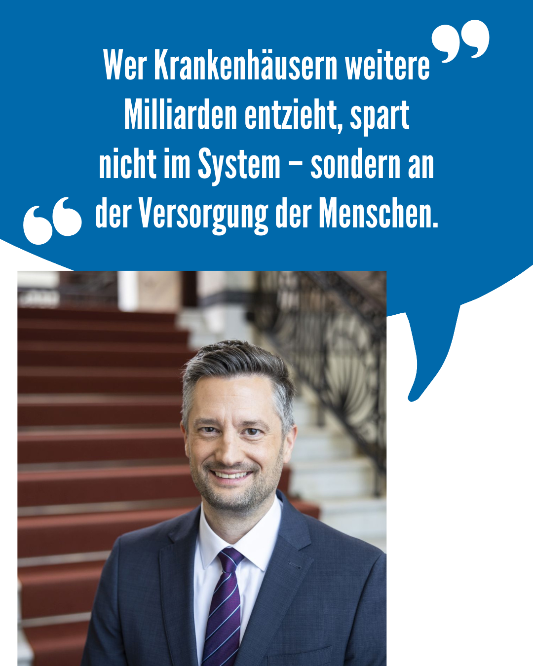 Sascha Klein, Geschäftsführer Klinikum Oberberg
