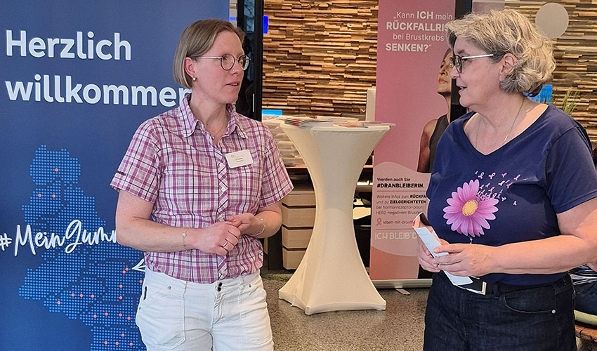 Dr. Weishap im Interview mit Ernährungsexpertin Dorothee Richter.